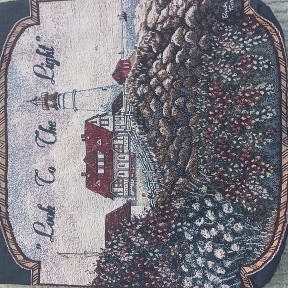 Lighthouse fabric tote bag - Picture 4 of 11